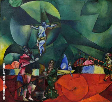 Calvary 1912 By Marc Chagall
