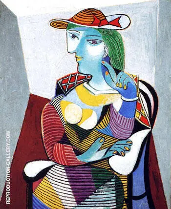 Portrait de Marie-Therese 1937 By Pablo Picasso