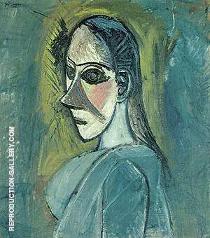 Bust of a Woman 1907 A By Pablo Picasso