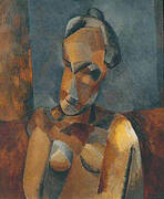 Bust of a Woman 1909 By Pablo Picasso