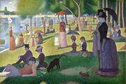 A Sunday on La Grande Jatte By Georges Seurat