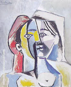 Femme au Chapeau 1954 By Pablo Picasso