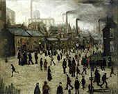 Manufacturing Town 1922 By L-S-Lowry
