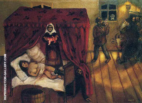 Birth 1910 By Marc Chagall