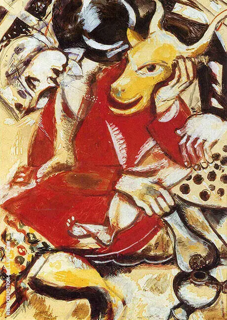 To My Betrothed, 1911 By Marc Chagall