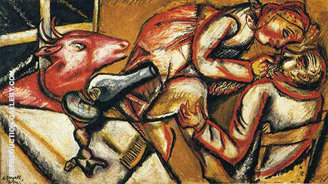 Interior II 1911 By Marc Chagall