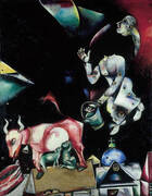 To Russia with Asses and Others 1911 By Marc Chagall