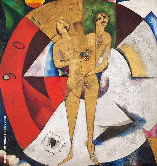 Homage to Apollinaire 1911 By Marc Chagall