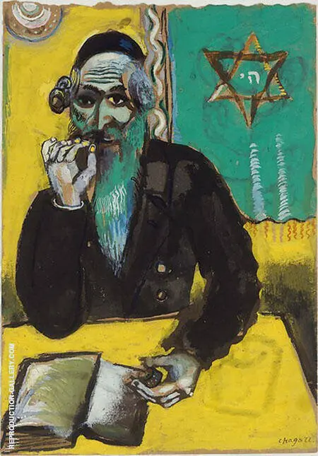 The Pinch of Snuff, 1912 By Marc Chagall