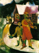 The Fiddler 2,1911-1914 By Marc Chagall