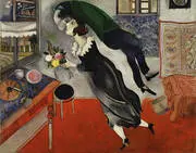 The Birthday, 1915 By Marc Chagall
