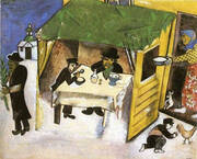 The Feast of the Tabernacles 1916 By Marc Chagall