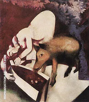 The Watering Trough 1925 By Marc Chagall