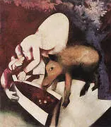 The Watering Trough 1925 By Marc Chagall