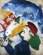 Peasant Life, 1925 By Marc Chagall