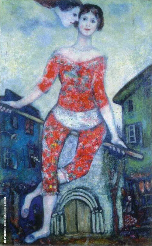 The Acrobat, 1930 By Marc Chagall