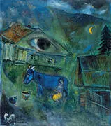 The House with the Green Eye 1944 By Marc Chagall