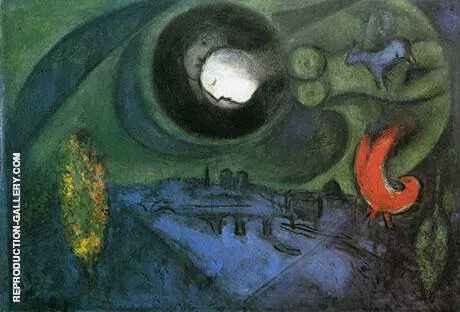 Le Quai de Bercy 1953 By Marc Chagall