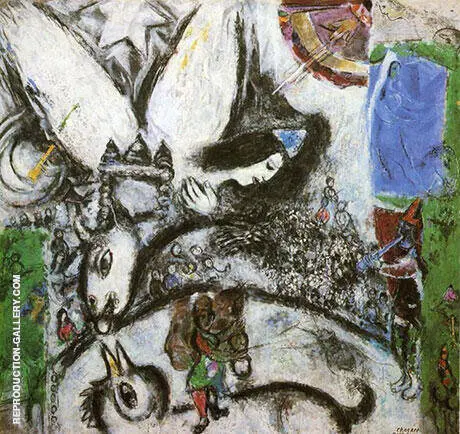 The Large Circus 1968 By Marc Chagall