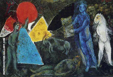 The Myth of Orpheus 1977 By Marc Chagall