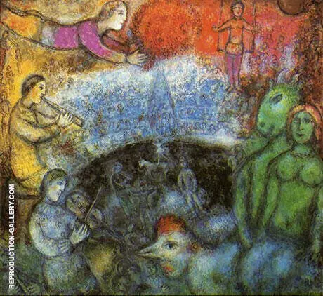The Grand Parade c1979 By Marc Chagall
