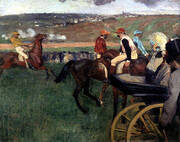 At the Races Amateur Jockeys By Edgar Degas