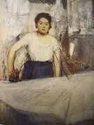 Woman Ironing 1869 By Edgar Degas