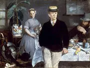 The Luncheon in the Studio 1868 By Edouard Manet