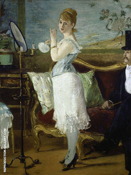 Nana 1877 by Edouard Manet | Oil Painting Reproduction