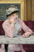 The Plum 1877 By Edouard Manet