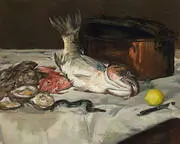 Fish Still Life 1864 By Edouard Manet