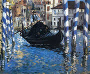 The Grand Canal Venice Blue Venice 1875 By Edouard Manet