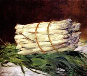 Bunch of Asparagus 1880 By Edouard Manet