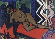 Milly Sleeping 1911 By Ernst Kirchner