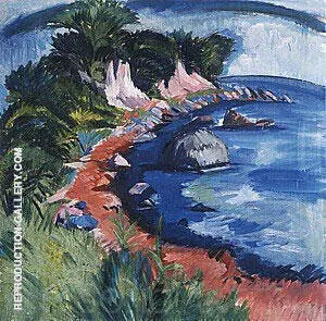 Fehmarn Coast 1913 By Ernst Kirchner