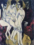 Judgement of Paris 1913 By Ernst Kirchner
