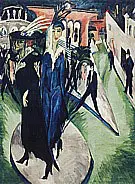 Potsdamer Platz Berlin 1914 By Ernst Kirchner