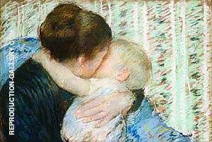 A Goodnight Hug By Mary Cassatt