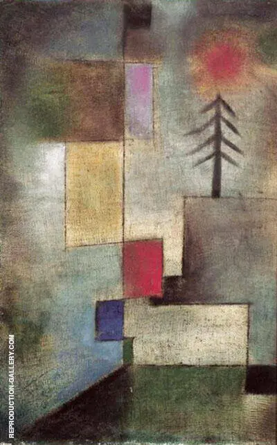 Little Pine Tree 1922 By Paul Klee