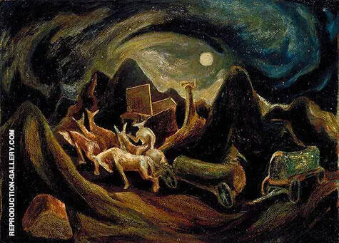 Going West By Jackson Pollock (Inspired By)