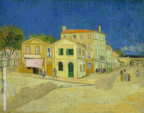The Yellow House Place Lamartine Arles 1888 | Oil Painting Reproduction