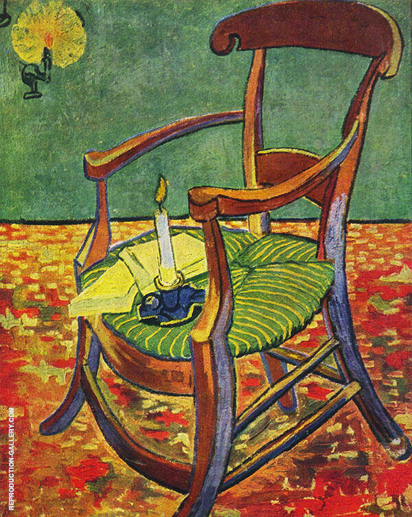 Paul Gauguins Armchair by Vincent van Gogh | Oil Painting Reproduction