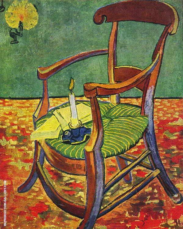 Paul Gauguins Armchair By Vincent van Gogh