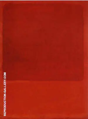 Red Orange 1968 By Mark Rothko (Inspired By)