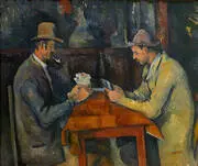 The Card Players, 1892-1896 By Paul Cezanne