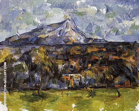 Mont Sainte-Victoire Seen from Les Lauves c1904 | Oil Painting Reproduction