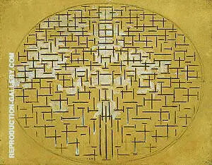 Pier and Ocean Sea and Starry Sky 1914 By Piet Mondrian