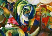 Der Mandrill 1913 By Franz Marc