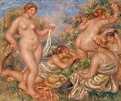 Composition with Five Bathers 1918 By Pierre Auguste Renoir