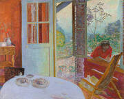 Dining Room in the Country 1913 By Pierre Bonnard